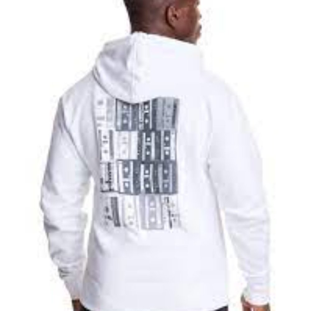 Champion White Sweatshirt hoodie cassette tape image